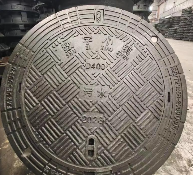 乌兰察布球墨铸铁防沉降井盖展示